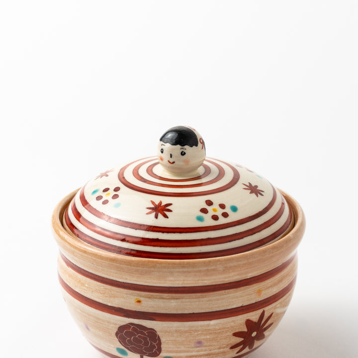 未使用　作家もの　藤田圭子作　オブジェ　物入れ　蓋物 20231201_150126_026.jpg